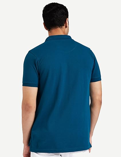 Symbol Men's Cotton Rich Solid Polo Tshirt | Collar Tshirts